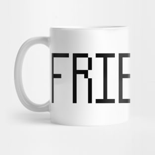 I'm friendly pixel Mug